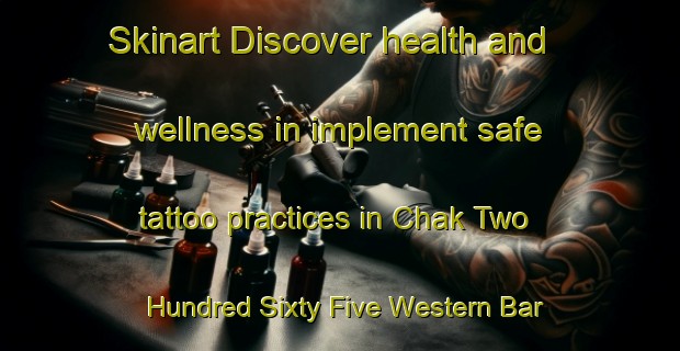 Skinart Discover health and wellness in implement safe tattoo practices in Chak Two Hundred Sixty Five Western Bar | TattooTraining | TattooClasses | SkinartTraining-Pakistan